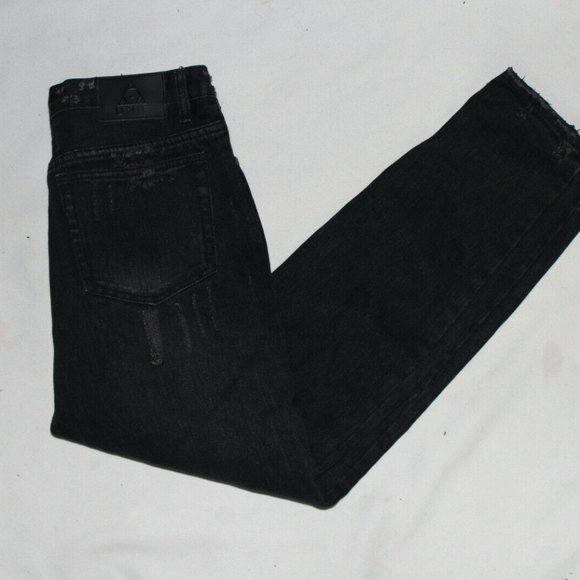 Unif Size TWERK Distressed Boyfriend Jeans Grunge - Picture 2 of 5